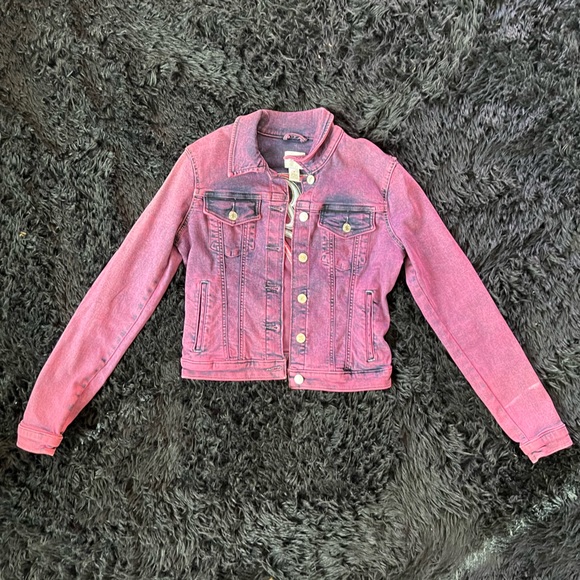 GUESS pink jean jacket - Picture 4 of 5